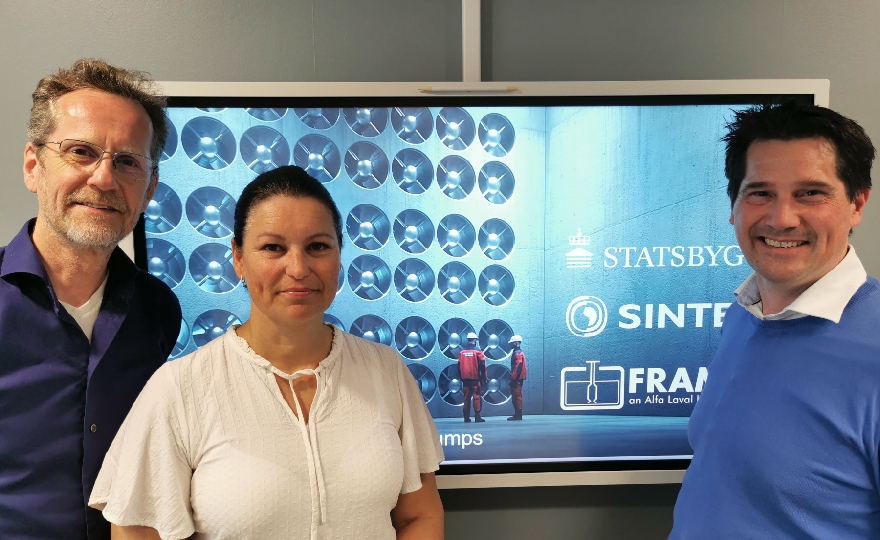Statsbygg selects Framo pumping systems for the Norwegian Centre for Ocean Technology